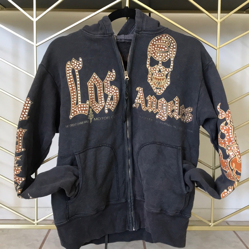 Great Wall of China sweater hoody by designer AMIRI